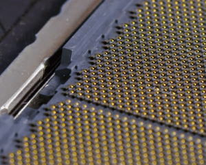 Dino-lite Pro on CPU Socket Pin Inspect
