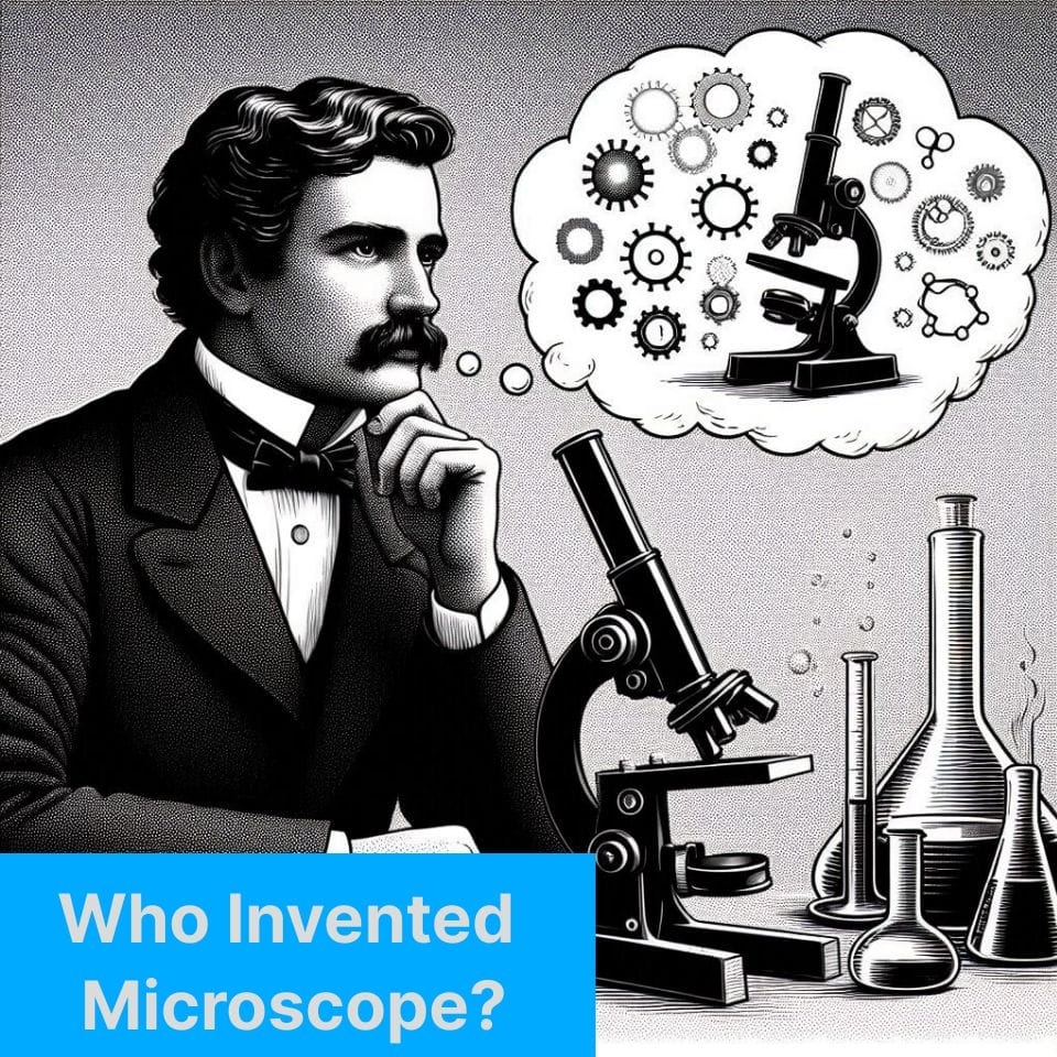 who invented microscope